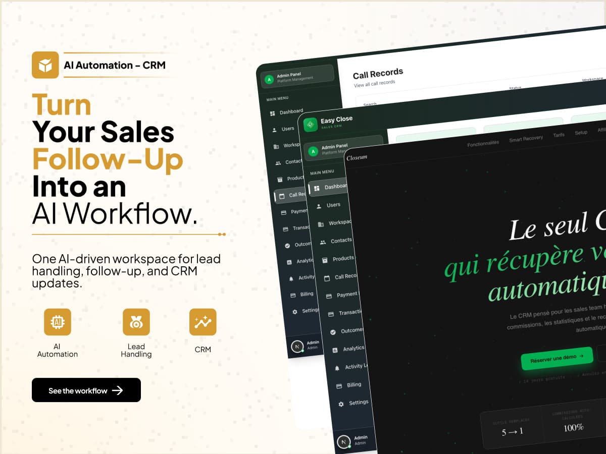 Closeum AI sales CRM case study cover